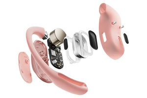 Shokz OpenFit Air Open-Ear True Wireless Earbuds | Pink