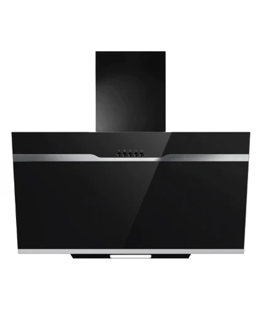 PowerPoint 60cm Cooker Hood Black Glass | P21350XBBL