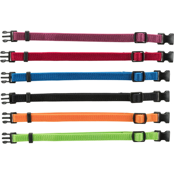 Set Of Puppy Collars M-L 6 Pack