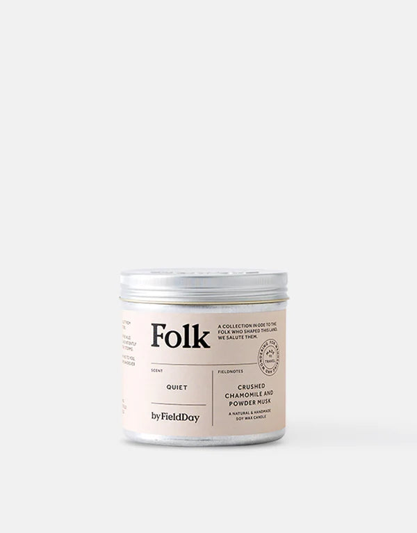 Quiet Folk Tin Candle 235G