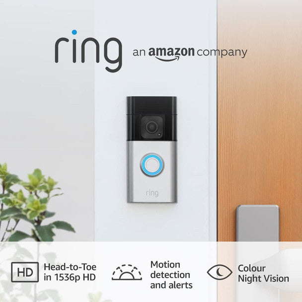 Ring Battery Video Doorbell Plus | B09WZBVWL9