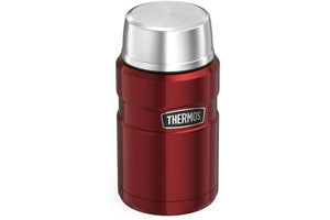 Thermos 101514 Stainless King™ Food Flask 710ml Red - KeansClaremorris