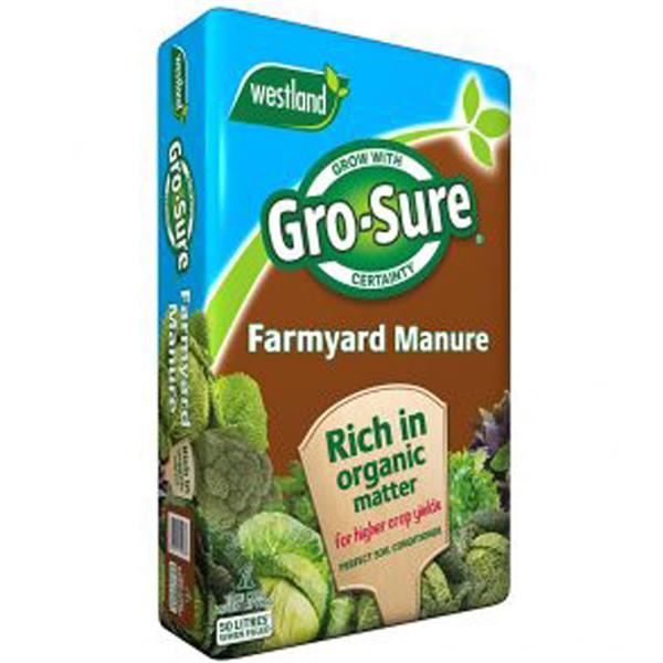 Gro Sure Farmyard Manure 50L - KeansClaremorris