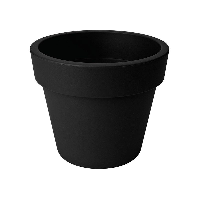 Green Basics Top Planter 47cm Living Black - KeansClaremorris