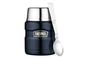  Thermos 183270 Stainless King Food Flask, Midnight Blue, 470 ml  : Home & Kitchen