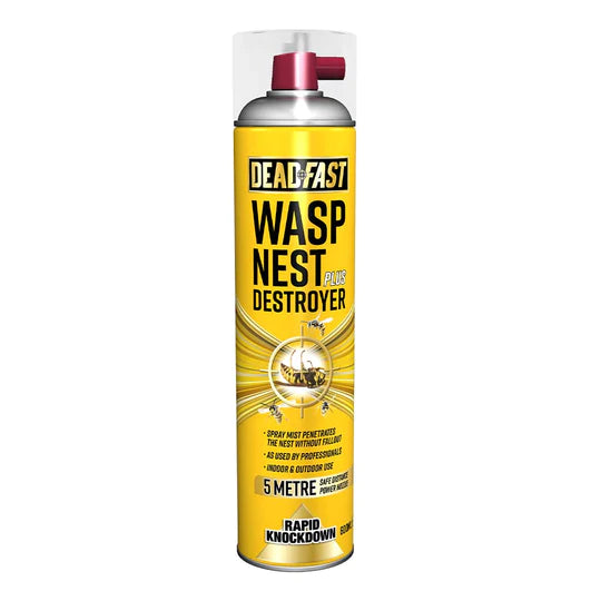 Deadfast Wasp Nest Plus Destroyer Spray -New 600Ml - KeansClaremorris