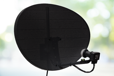 60cm Mesh Sat. Dish with Twin LNB for Sky & Free to Air - KeansClaremorris