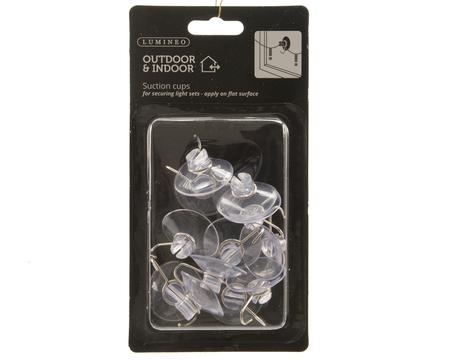 Plastic Dual Use Suction Cups Pk12 - KeansClaremorris