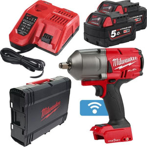 Milwaukee M18ONEFHIWF12-502X FUEL ONE-KEY 1/2" Impact Wrench (2x5Ah) - KeansClaremorris