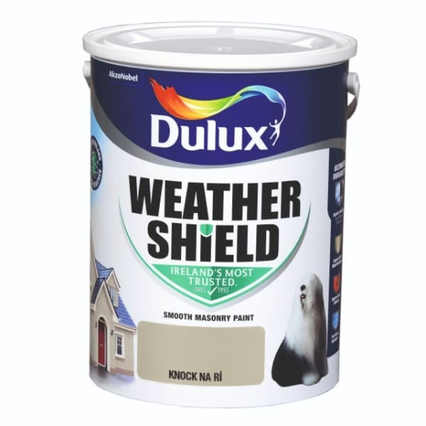 Dulux Weathershield Knock Na Ri 5Ltr - KeansClaremorris