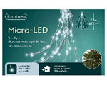 Load image into Gallery viewer, 672L Cool white/silver wire Micro LED Lights Tree Bunch Outdoor/indoor 210cm with timer - KeansClaremorris
