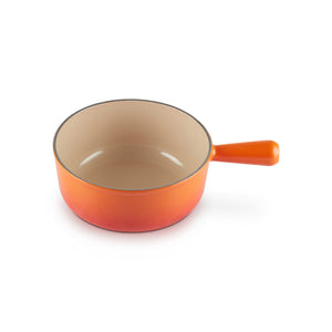 Le Creuset Iron Handle Saucepan 22cm Volcanic - KeansClaremorris