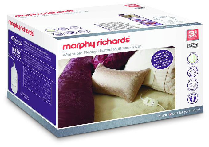 Morphy Richards Mattress Cover King Size Dual - KeansClaremorris