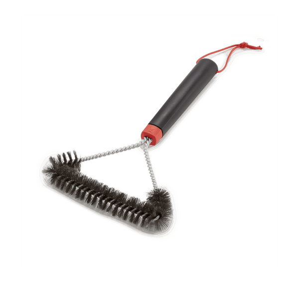 Weber 30 Cm Three-Sided Grill Brush - KeansClaremorris