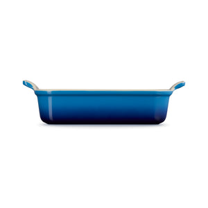 Le Creuset Stoneware Rectangular Dish 26cm Azure - KeansClaremorris