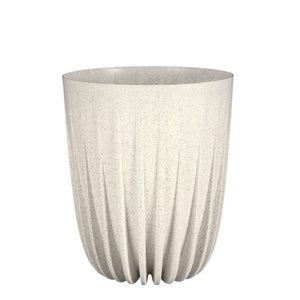 Lungo pot round off white FSC Mix - h30xd25cm - KeansClaremorris