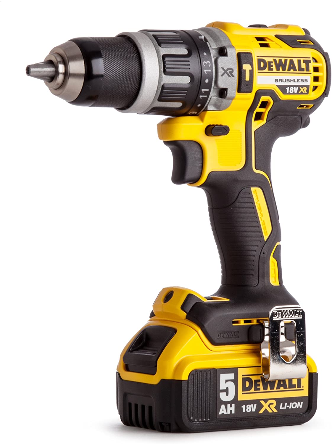 Dewalt B/less Combi Drill G2 1 x 5.0ah DCD796P1 - KeansClaremorris