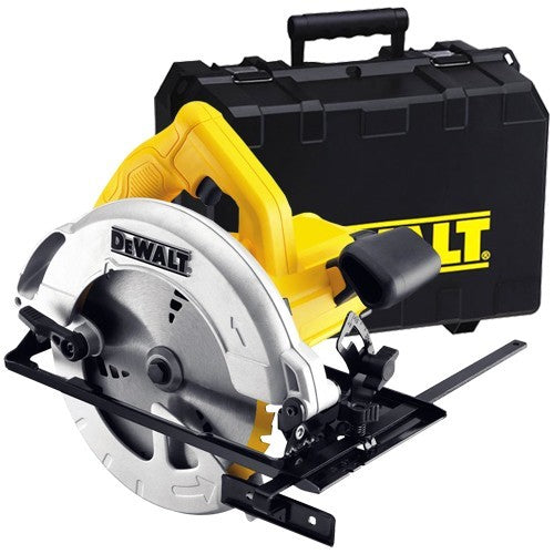 DWE560K Compact Circular Saw & Kitbox 184mm 1350W 240V - KeansClaremorris