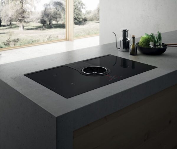 Elica 83cm Nikolatesla SWITCH 4 x Zone Recycling Aspirating Induction Hob 2 x Bridge Zones - KeansClaremorris