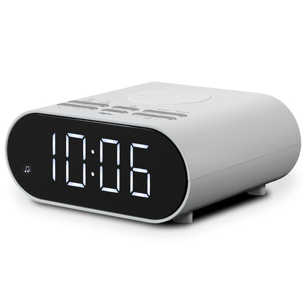 Roberts ORTUS-CHARGEBK Ortus Charge FM Radio with Wireless Charging | White - KeansClaremorris