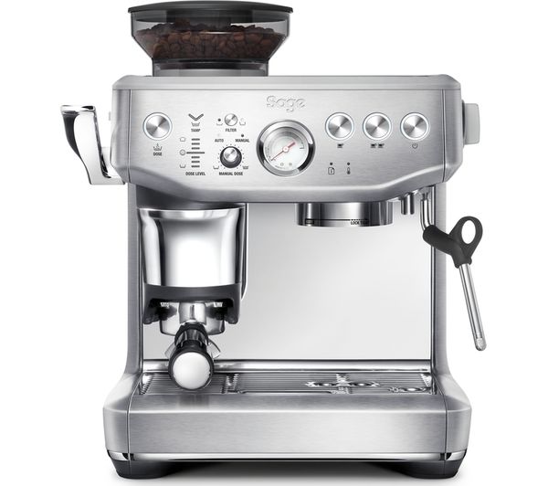 SAGE Barista Express Impress Bean to Cup Coffee Machine - Stainless Steel - KeansClaremorris