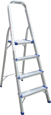 4 Tread Aluminium Step Ladder - KeansClaremorris