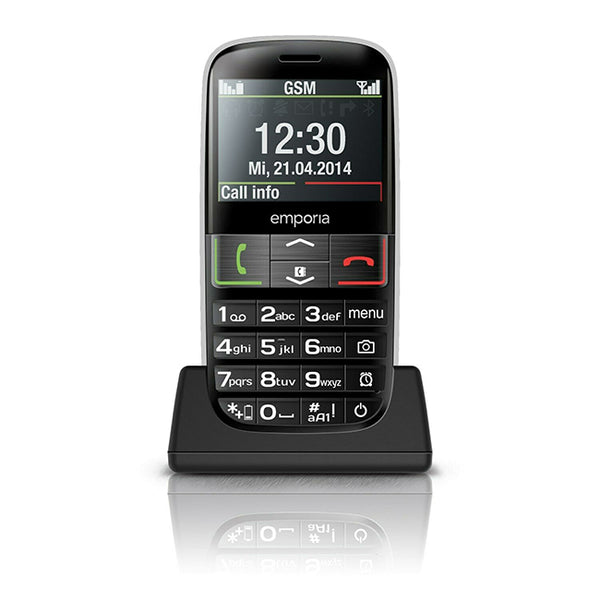 EmporiaEUPHORIA V50_001_UK 2.3" Easy to Use 2G Mobile Phone Black - KeansClaremorris