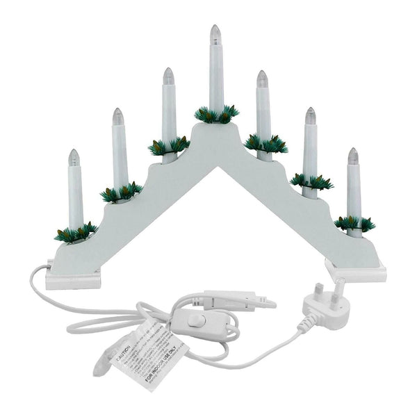 7L White Candlebridge 40X30cm - KeansClaremorris