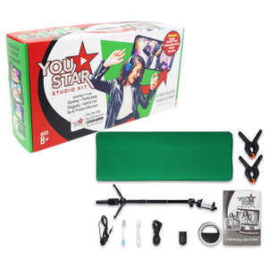 You Star Studio Kit Green Screen Studio Kit - KeansClaremorris