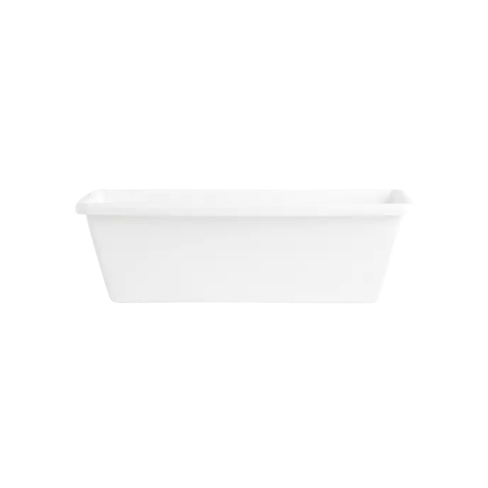 Barcelona Trough 70cm White - KeansClaremorris