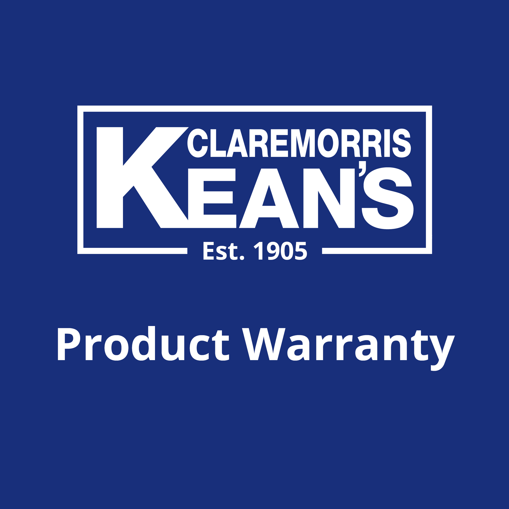 Extended Product Warranty +4 (300 -399) - KeansClaremorris