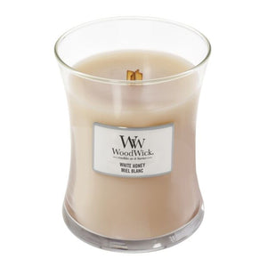 Woodwick White Honey Medium Jar - KeansClaremorris