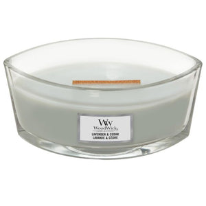 Woodwick Lavender & Cedar Ellipse Jar - KeansClaremorris